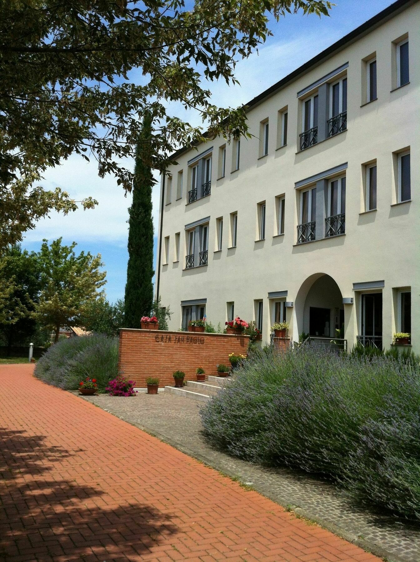 Отель Convento Cappuccini Casa S. Paolo Витербо Экстерьер фото